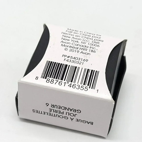 Avon Pearly Droplets Ring Size 6 NIB From 2019 - Picture 4 of 4